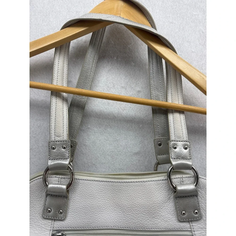 Tignanello 100% Leather Satchel Top Handle‎ Shoulder Bag Designer Purse